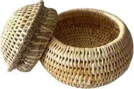 Sikki Grass Handwoven Basket